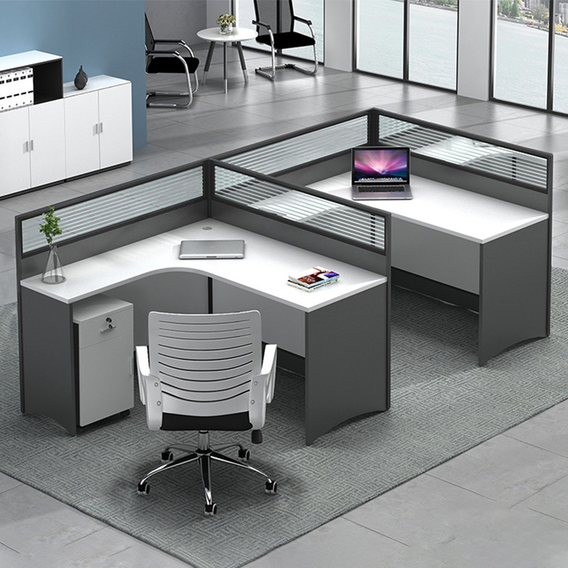 办公家具 职员屏风办公桌椅组合简约现代电脑员工工位