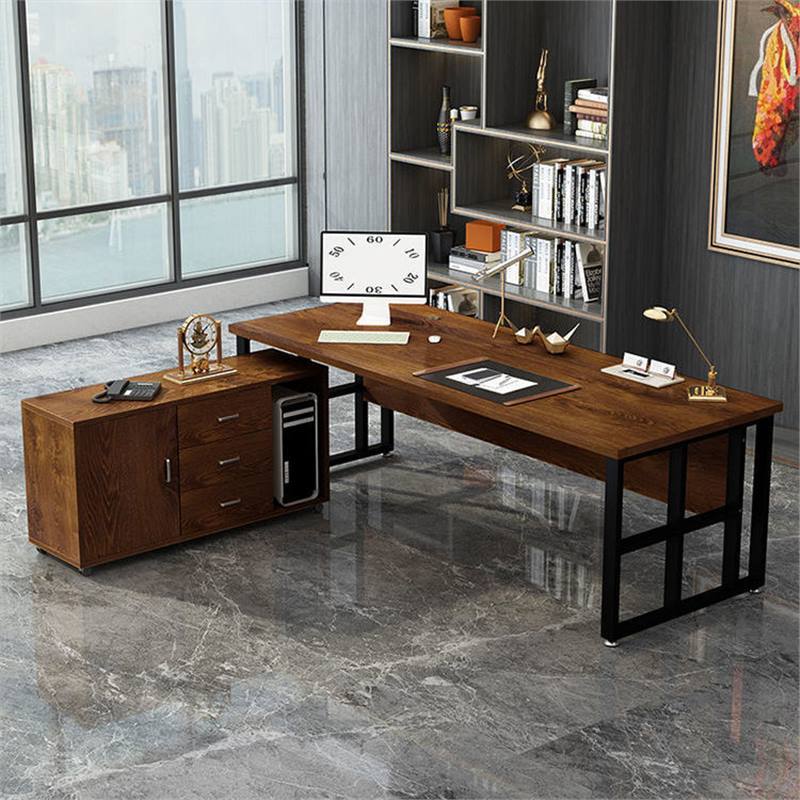 办公家具 简约老板桌经理主管桌办公桌椅组合