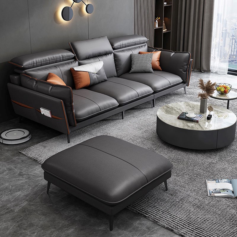 简约家具 轻奢科技布沙发 现代简约转角贵妃布艺沙发 简约家具 轻奢科技布沙发 现代简约转角贵妃布艺沙发