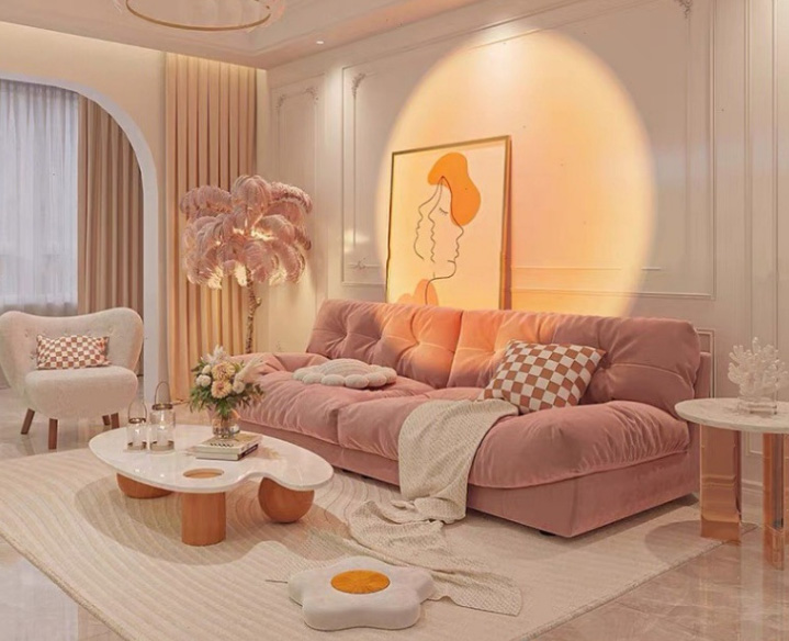 云朵羽绒沙发:意式风情,网红之选 云朵羽绒沙发:意式风情,网红之选