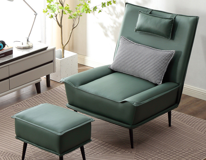 懒人沙发客厅单人沙发 现代简约卧室休闲椅轻奢意式阳台躺椅 懒人沙发客厅单人沙发 现代简约卧室休闲椅轻奢意式阳台躺椅